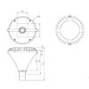 Garden lamp yard lamp